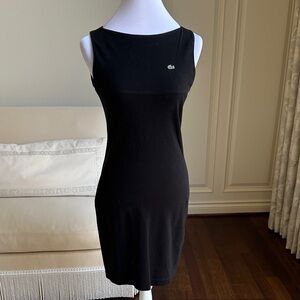 Lacoste Black stretch sport dress.